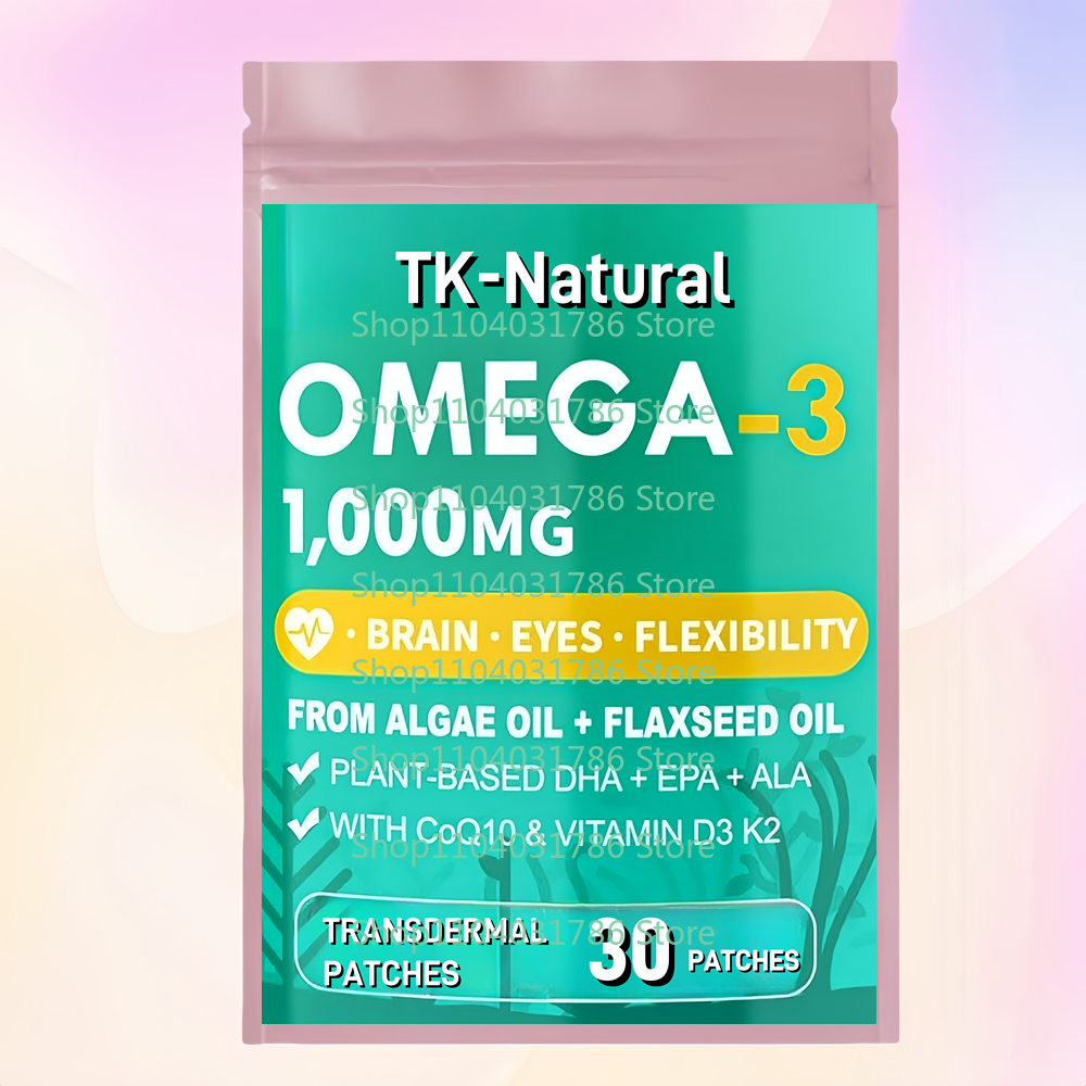 Coq10 Patch Eye - 30 Patches Omega 3 Transdermal Patches