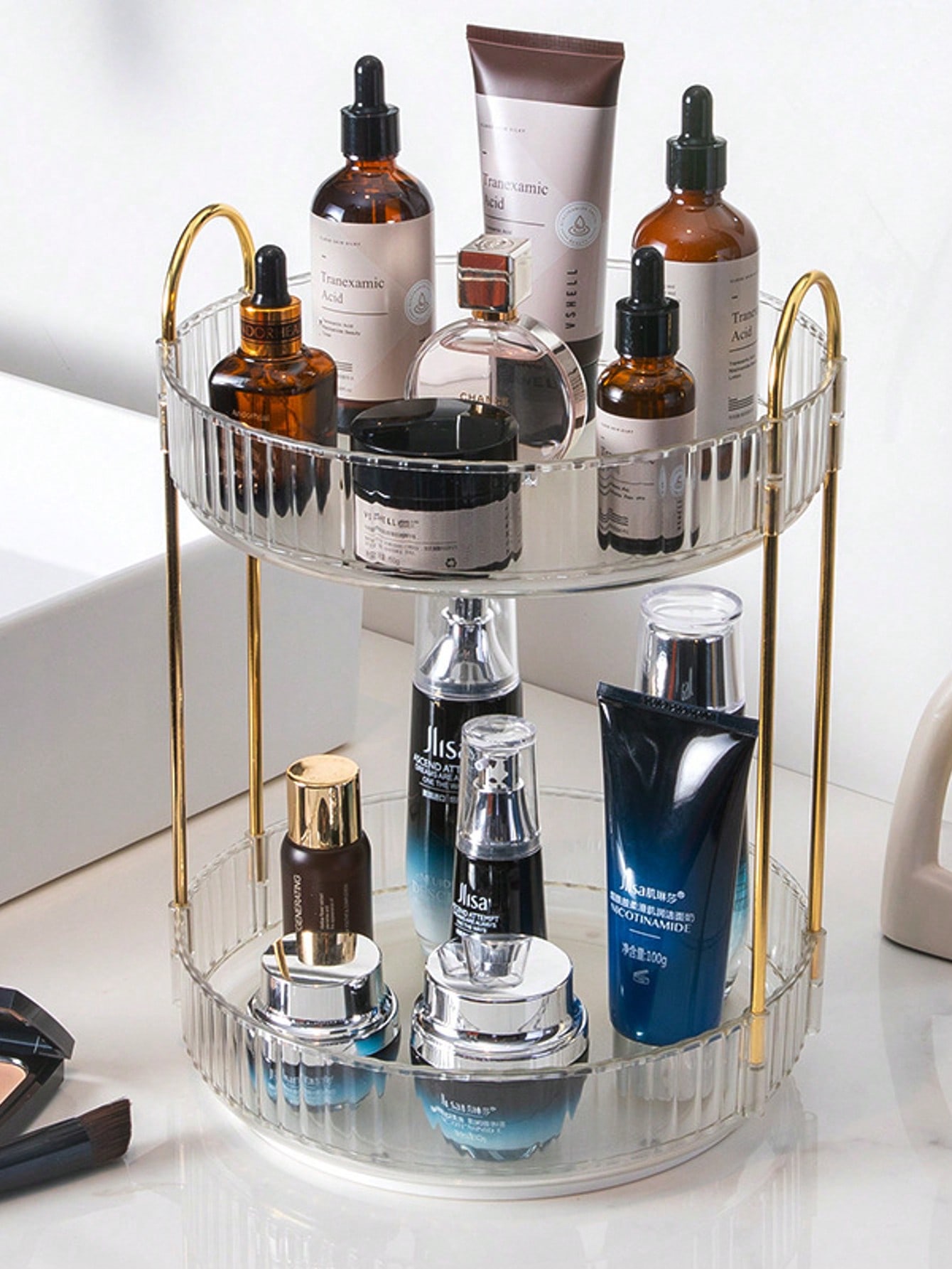 Makeup Brush Storage Box Pen H - Luxury Skincare Makeup reseña y precio