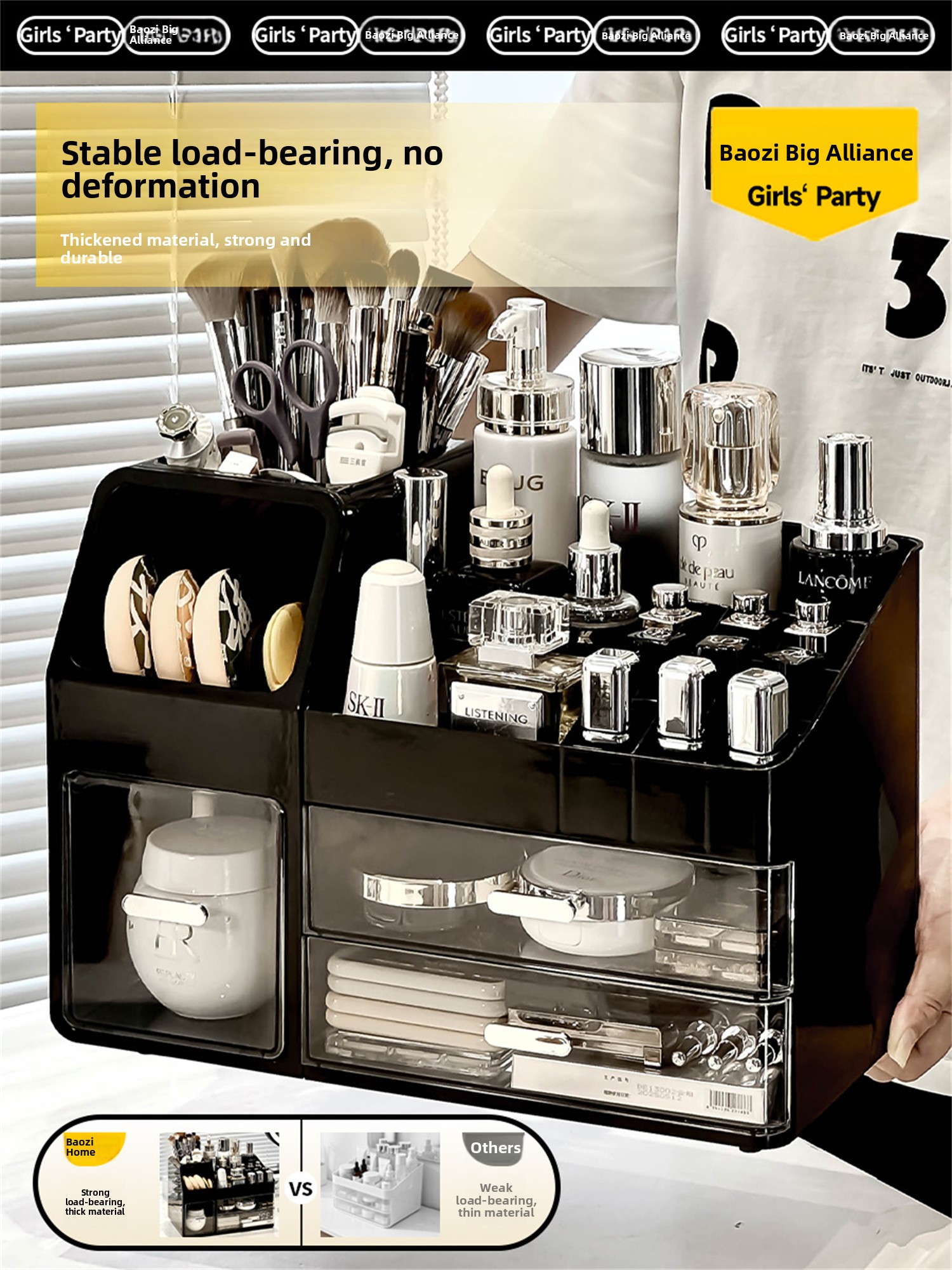 Large Capacity Drawer Type Cos - Luxury Skincare Makeup reseña y precio
