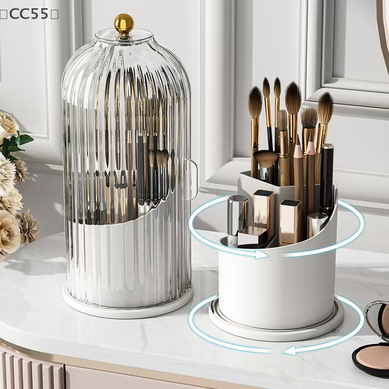 〔CC55〕360° Rotating Makeup Bru - Luxury Skincare Containers reseña y precio