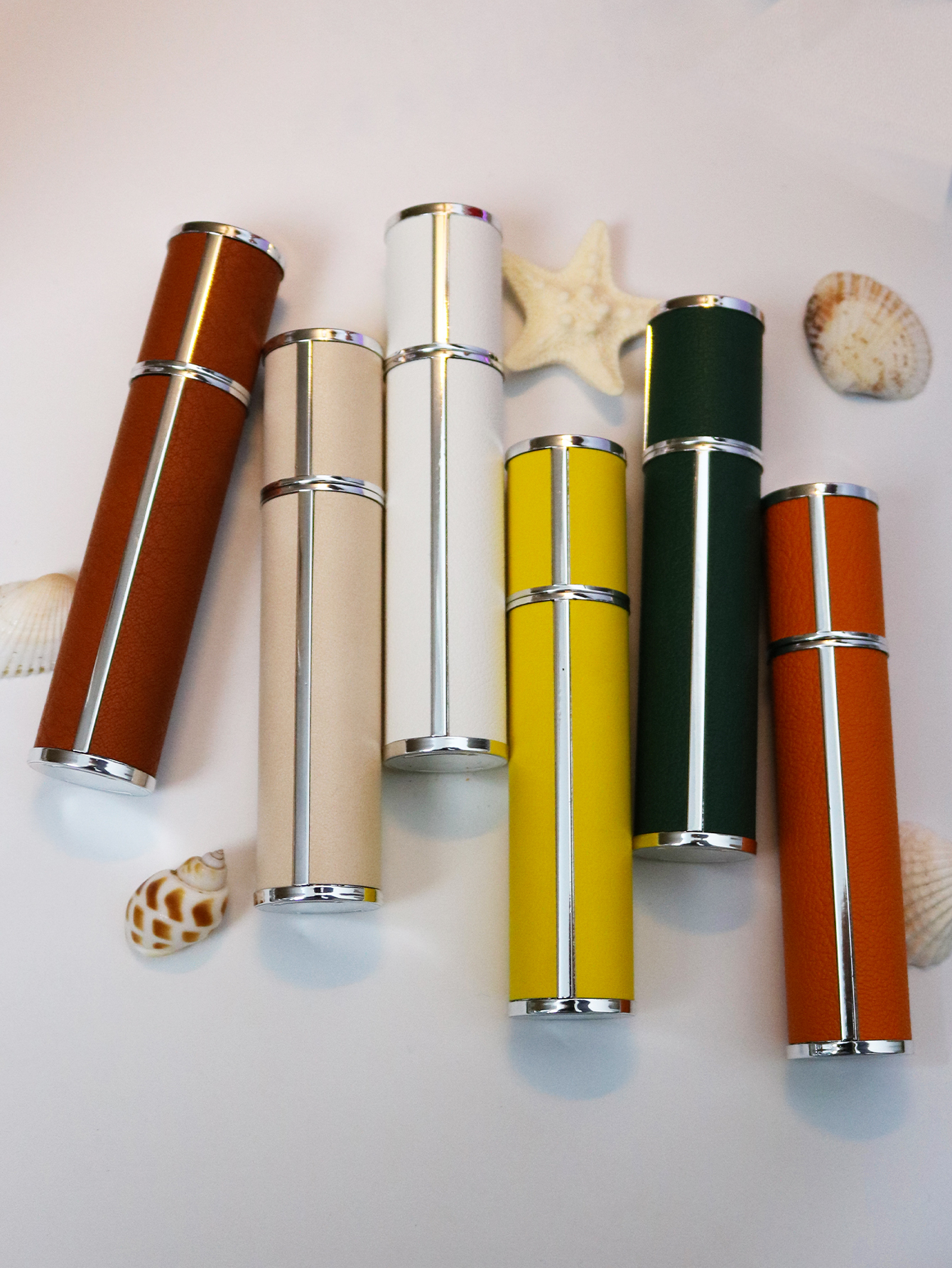 10ml luxury leather wrapped gl - Luxury Skincare Bottles reseña y precio