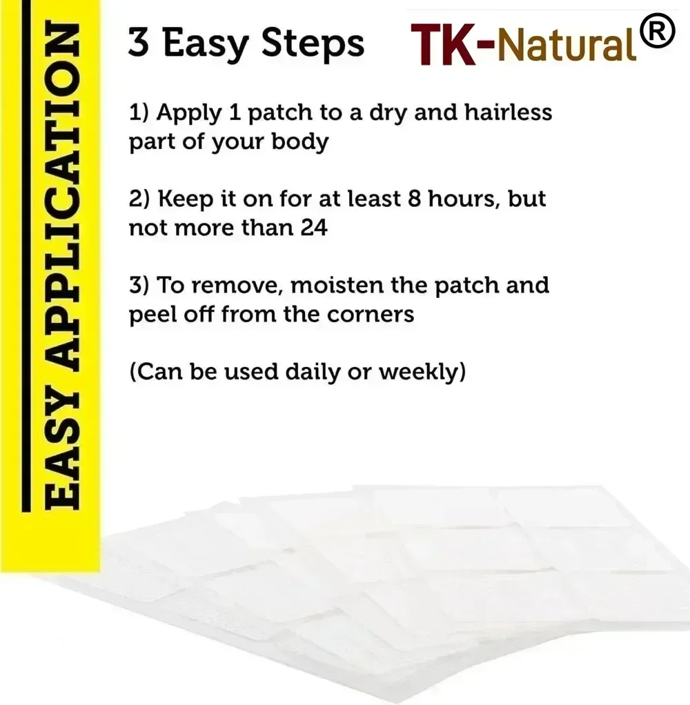 30 Patches Omega 3 Transdermal - Coq10 Patch Eye reseña y precio