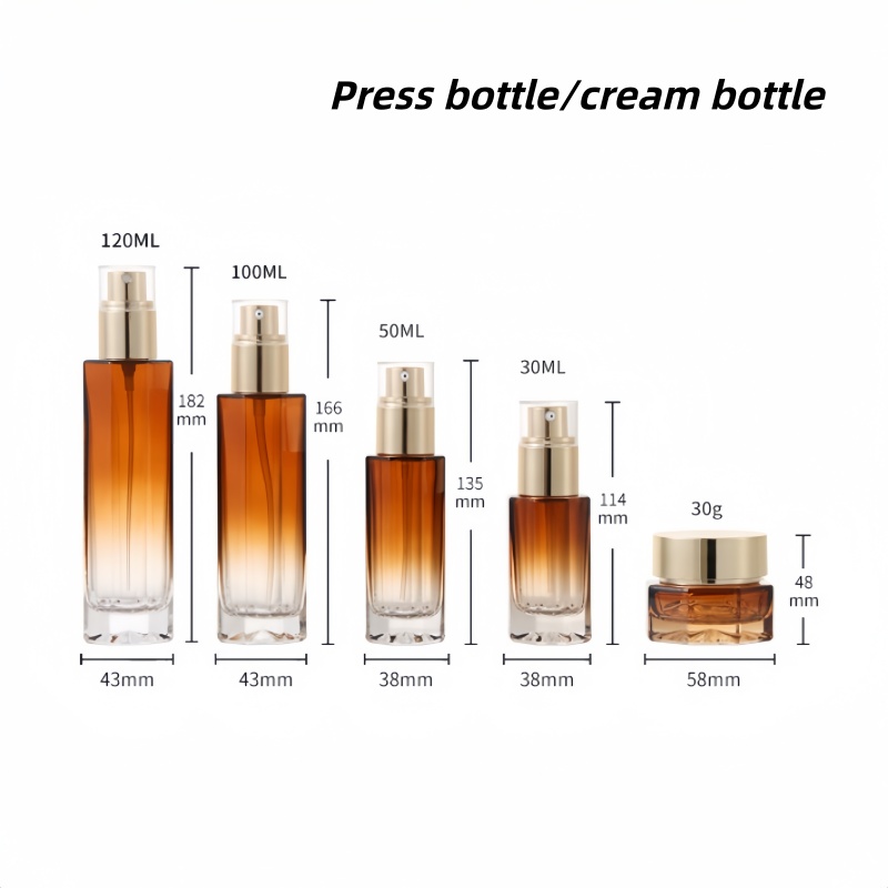 【Logo Custom】1Pcs New Design C - Luxury Skincare Bottles reseña y precio