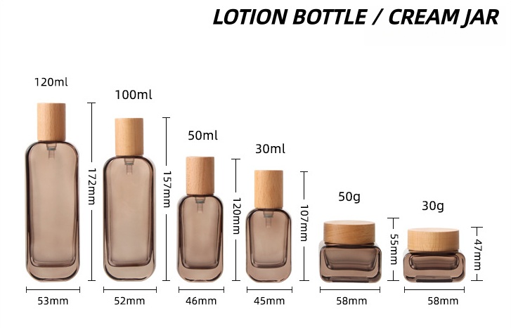【Logo Custom】1Pcs Luxury Flat  - Luxury Skincare Bottles reseña y precio