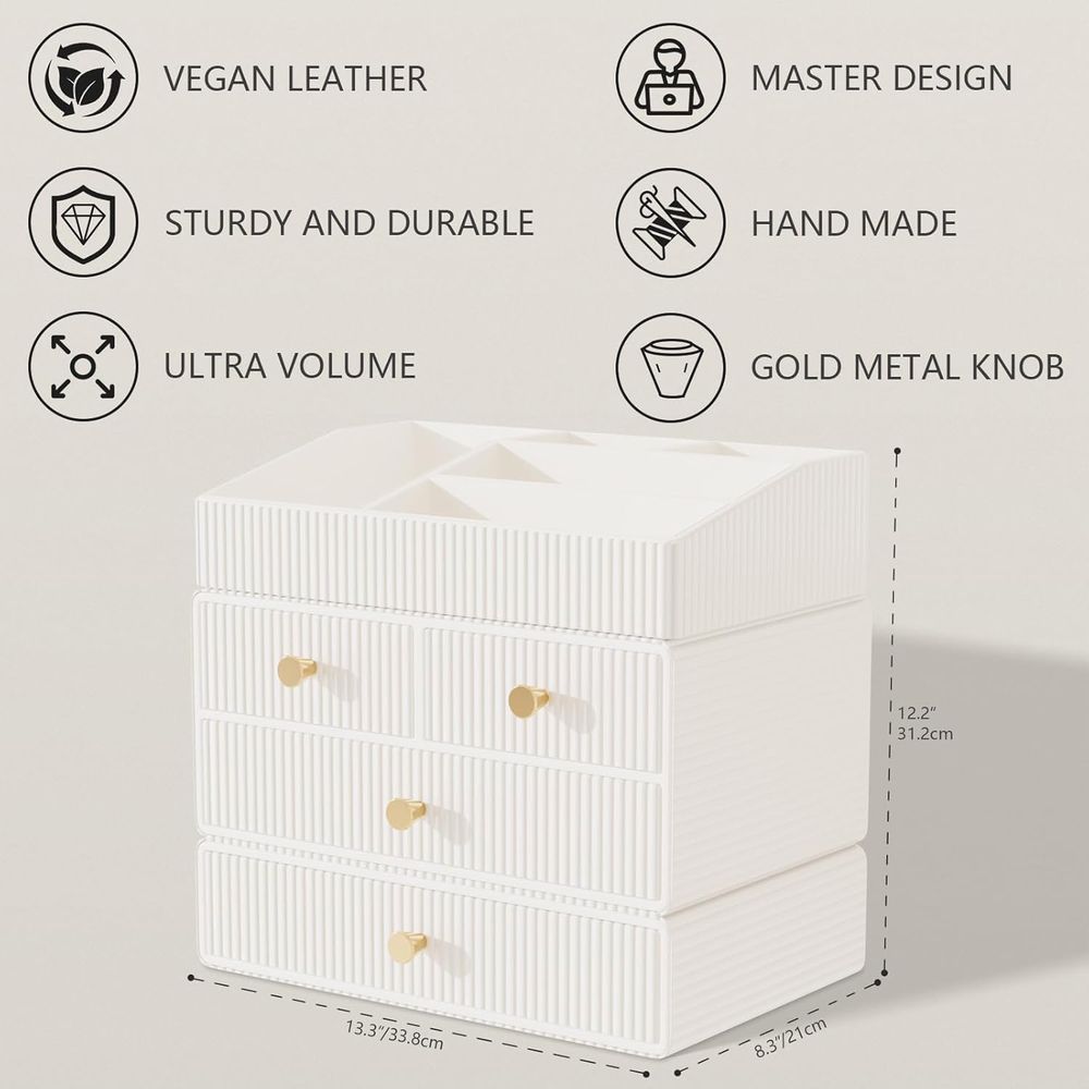 Makeup Organizer Countertop,Va - Luxury Skincare Makeup reseña y precio