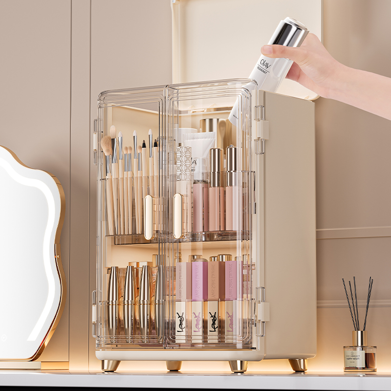 Cosmetics storage box, large-c - Luxury Skincare Containers reseña y precio
