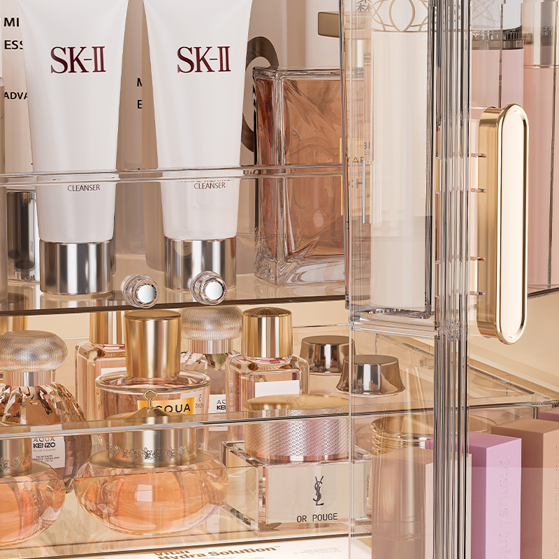 Cosmetics storage box, large-c - Luxury Skincare Containers reseña y precio