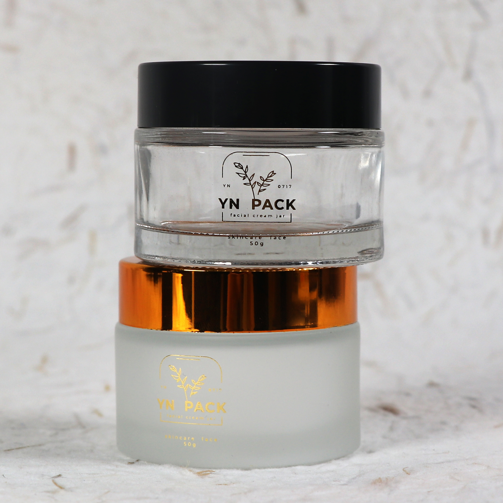 luxury glass jar Wholesa frost - Luxury Skincare Bottles reseña y precio