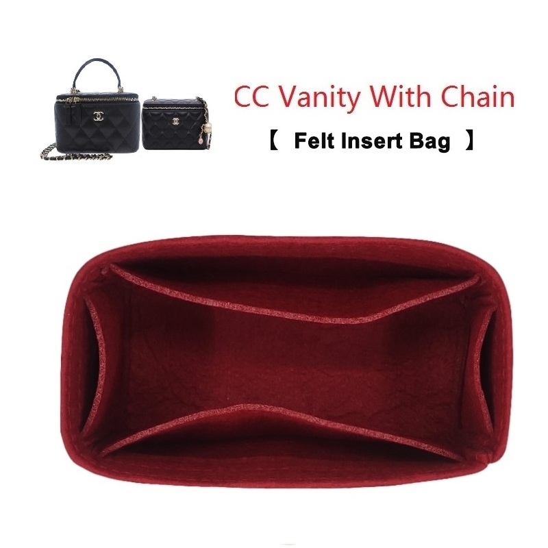 Felt Insert Bag Organizer for  - Luxury Skincare Containers reseña y precio