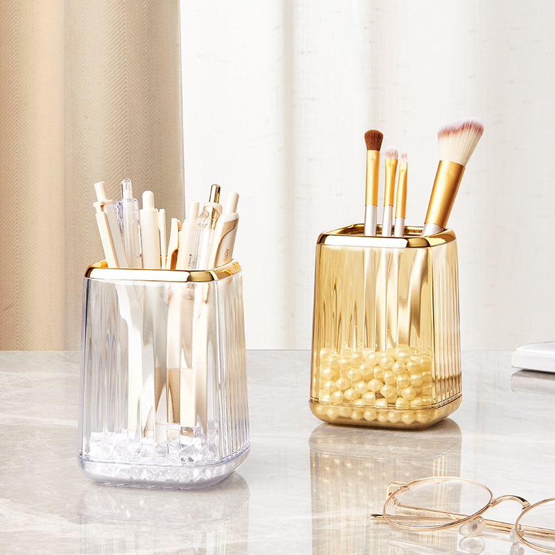 Desktop Cosmetic Brushes Stora - Luxury Skincare Containers reseña y precio