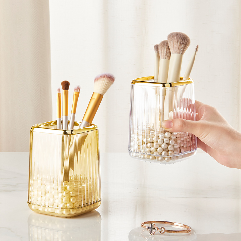 Desktop Cosmetic Brushes Stora - Luxury Skincare Containers reseña y precio