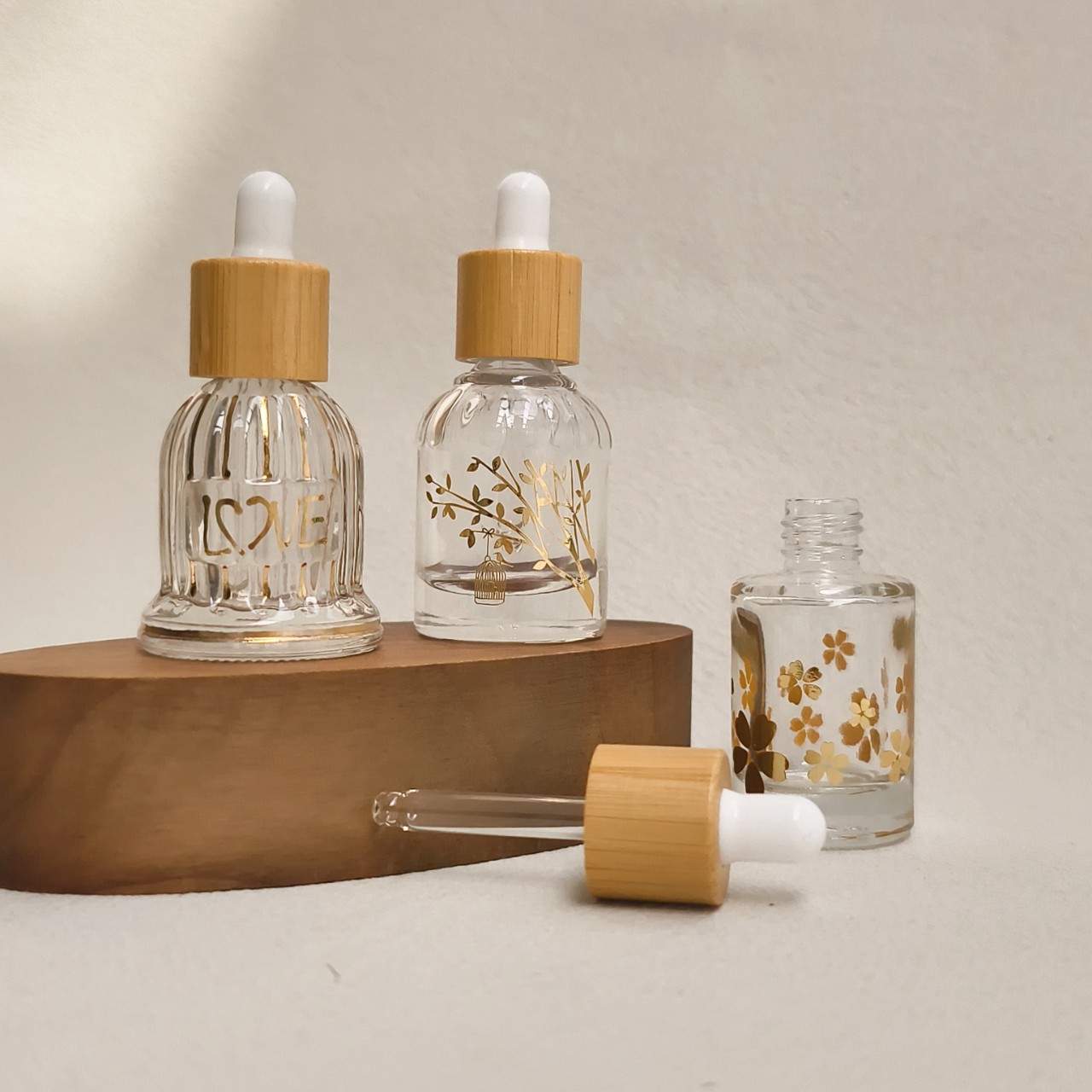 Glass Essential Oil Bottle wit - Luxury Skincare Bottles reseña y precio
