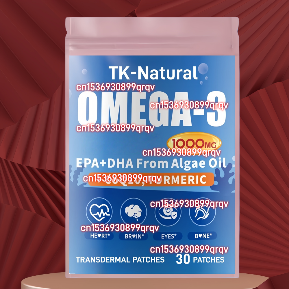 30 Patches Omega-3 Transdermal - Coq10 Patch Eye reseña y precio