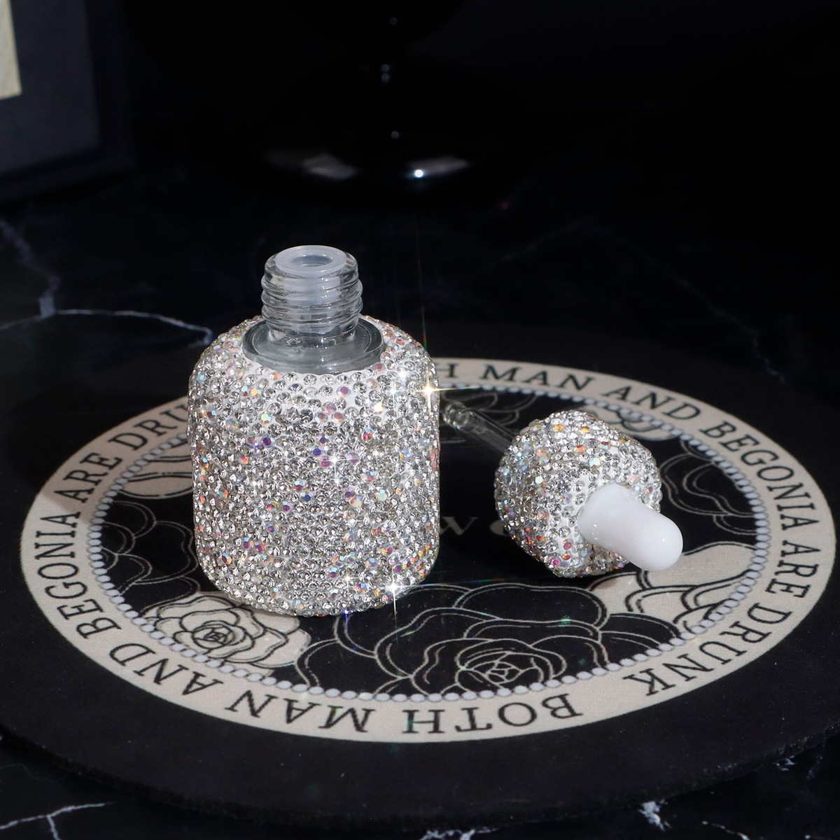 Bling rhinestone-inlaid 30ml s - Luxury Skincare Bottles reseña y precio