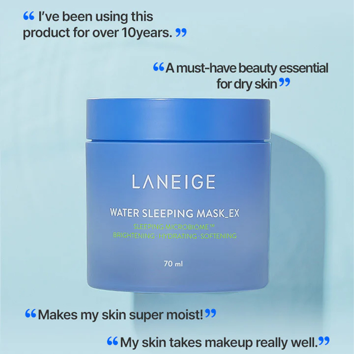 LANEIGE Water Sleeping Mask 70 - Luxury Skincare Treatments reseña y precio