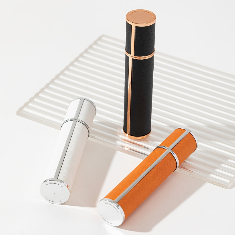 Luxury Leather Wrapped 10ml Gl - Luxury Skincare Bottles reseña y precio