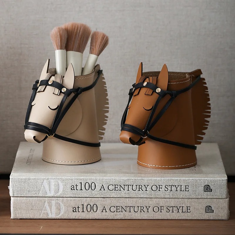 Luxury Leather Horse-head Stor - Luxury Skincare Accessories reseña y precio