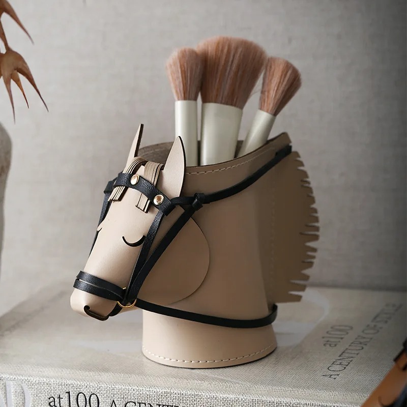 Luxury Leather Horse-head Stor - Luxury Skincare Accessories reseña y precio