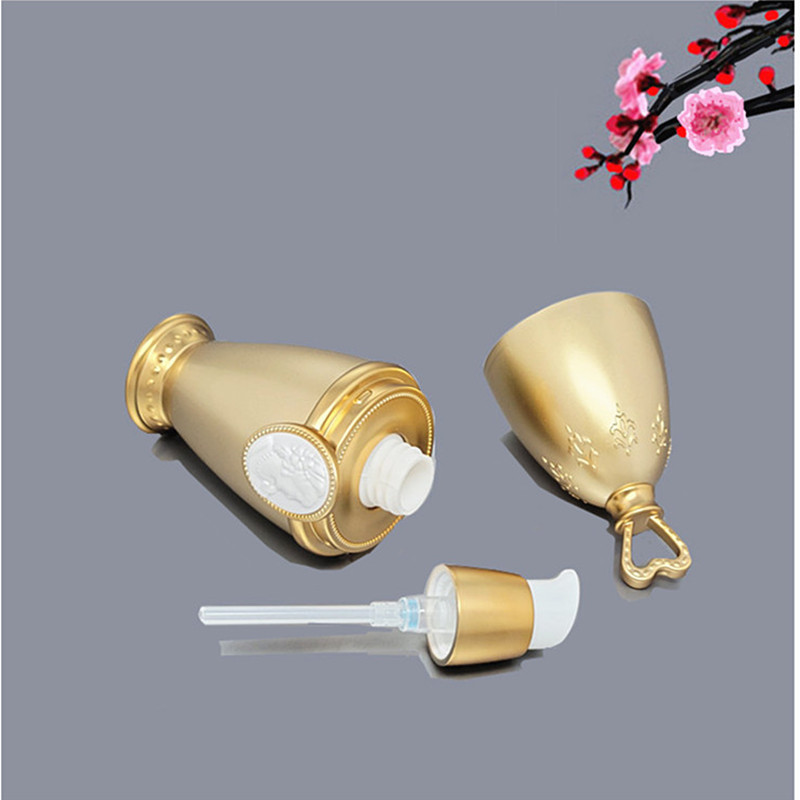 6pcs/pack Gold/White Acrylic E - Luxury Skincare Bottles reseña y precio