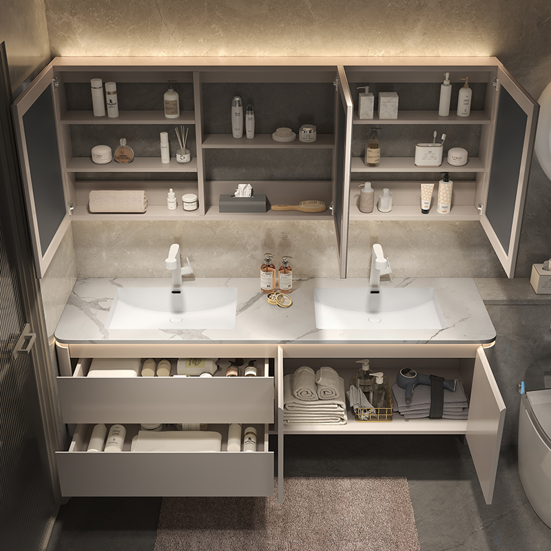 Light Luxury Modern Bathroom C - Luxury Skincare Accessories reseña y precio