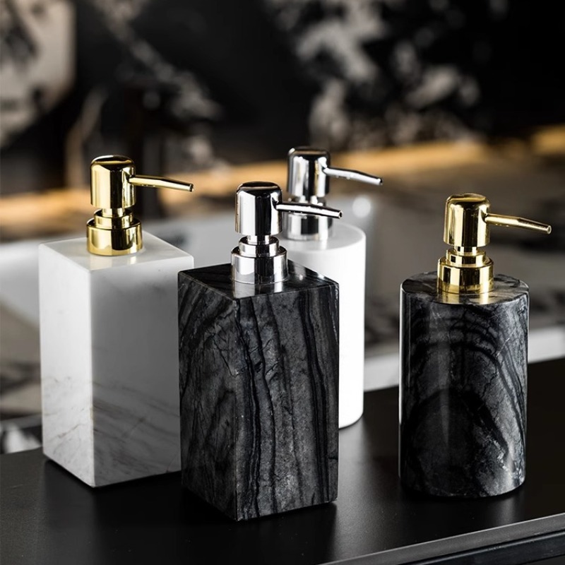 Natural Marble Soap Dispenser  - Luxury Skincare Bottles reseña y precio