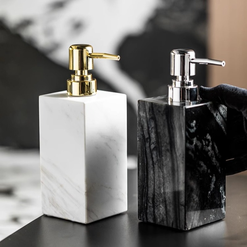 Natural Marble Soap Dispenser  - Luxury Skincare Bottles reseña y precio