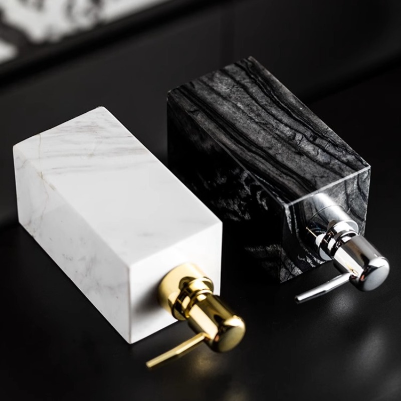 Natural Marble Soap Dispenser  - Luxury Skincare Bottles reseña y precio