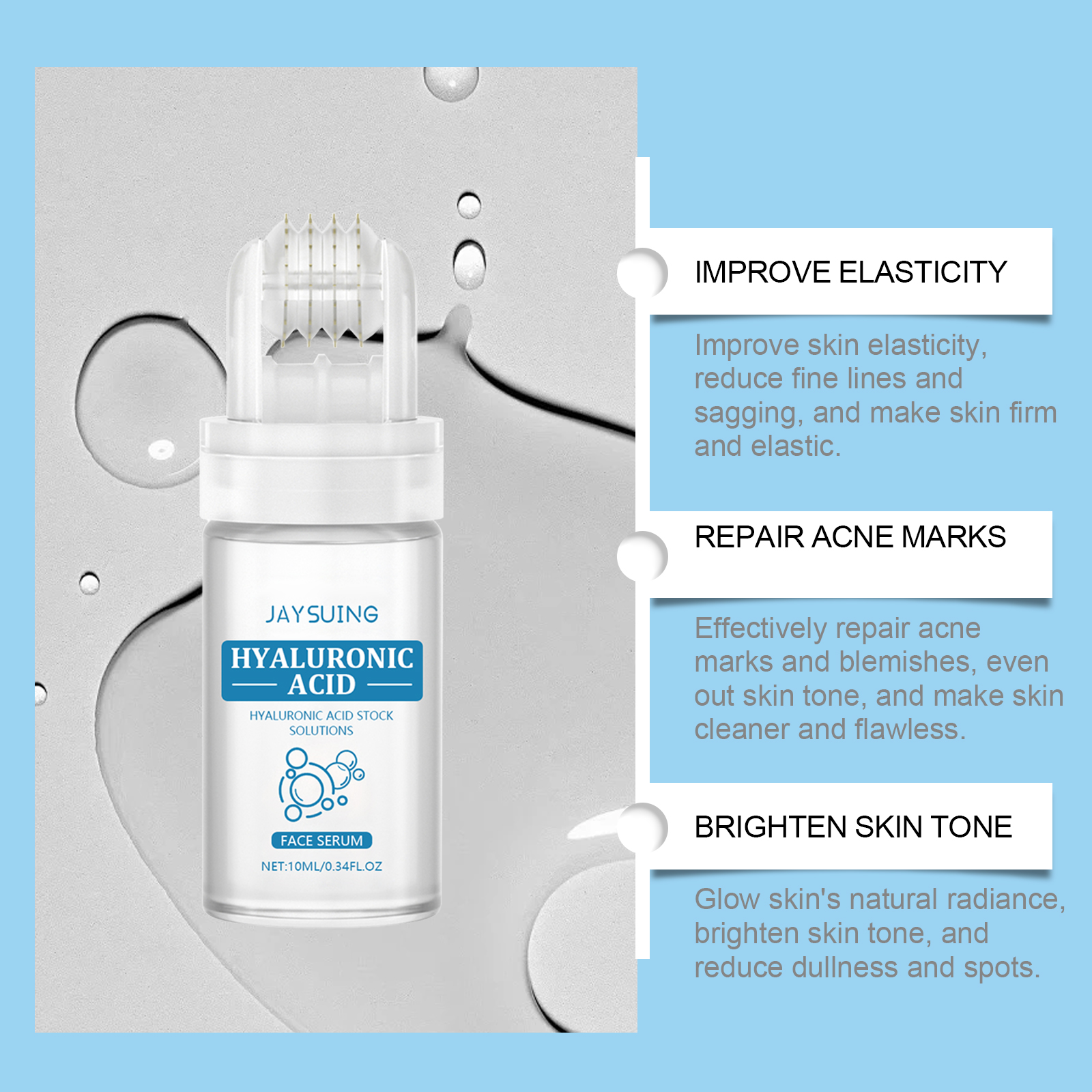 Hydrating roller Serum 0.25mm  - Luxury Skincare Collection reseña y precio