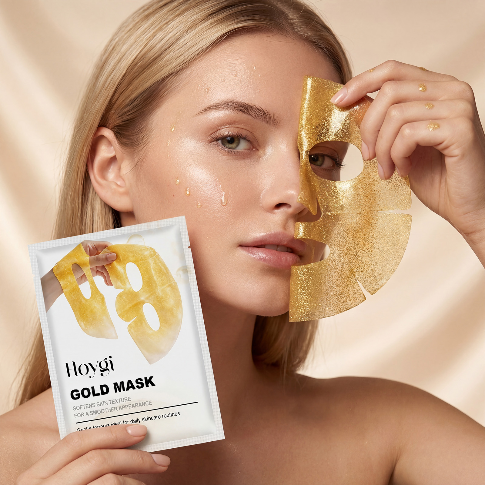 24k Gold Face Mask Niacinamide - Luxury Skincare Treatments reseña y precio