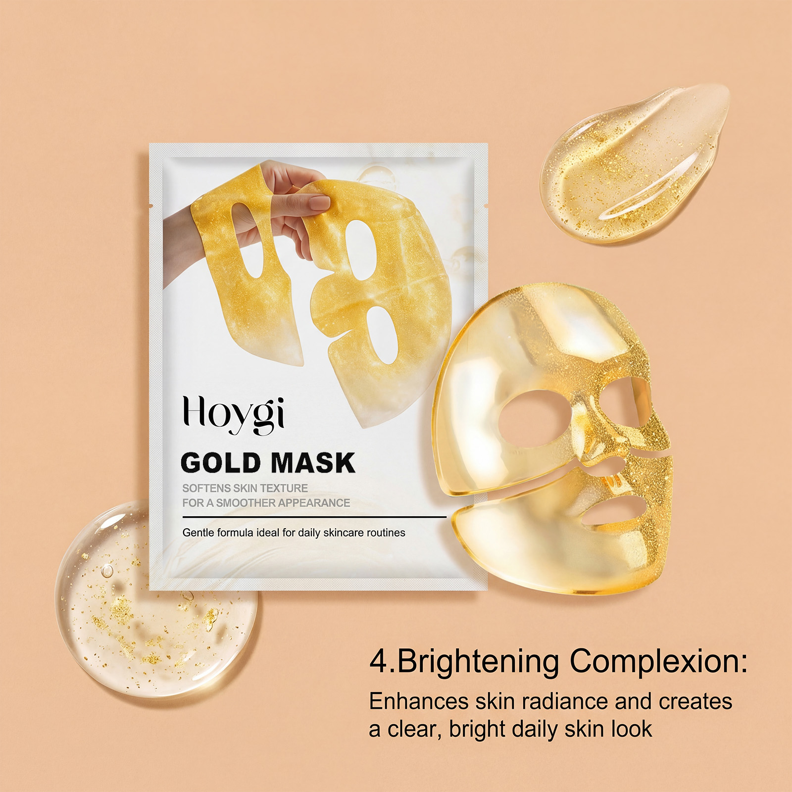 24k Gold Face Mask Niacinamide - Luxury Skincare Treatments reseña y precio